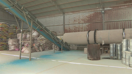 高臺 項(xiàng)目不停工 生產(chǎn)建設(shè)忙 肥料生產(chǎn)